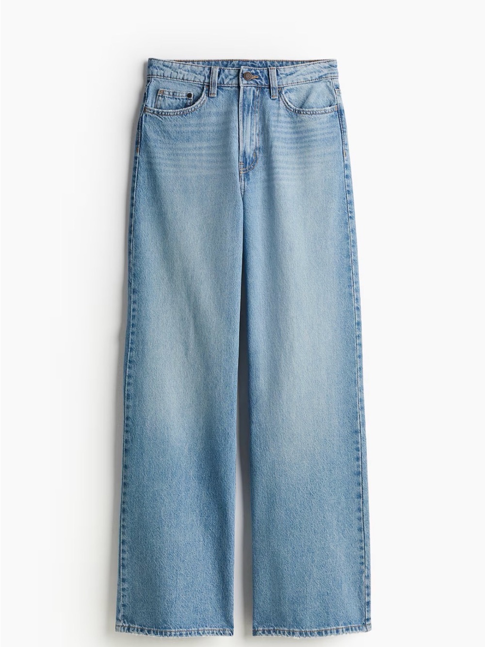 H&M Light Blue Ava Wide Leg Jeans